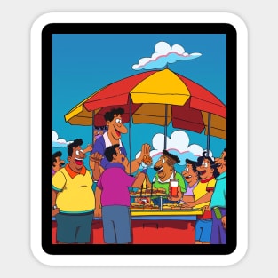 Fat Albert Creator Insights Sticker